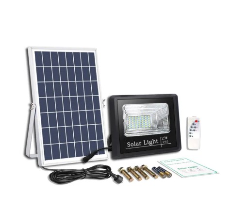 BOSCA 5 Year Warranty 25W Heavy Duty Solar Led Outdoor Flood Light Street Lamp IP65 Waterproof With Remote BOSCA-S01