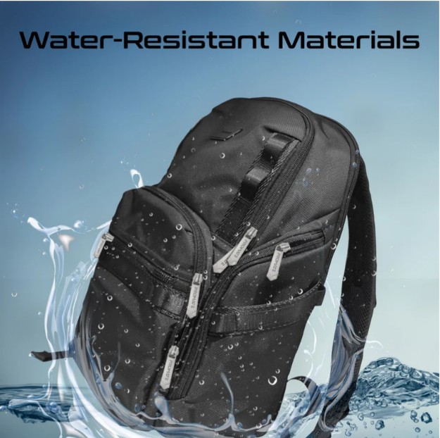 SecureStorage™ 15.6" Laptop Backpack with Multiple Compartments