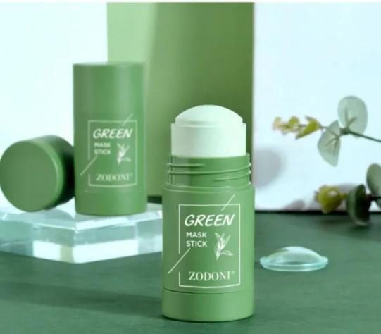 Deep Cleansing Solid Green Tea Mask Stick Removal Oil Blackhead Moisturizing Facial Skin Care