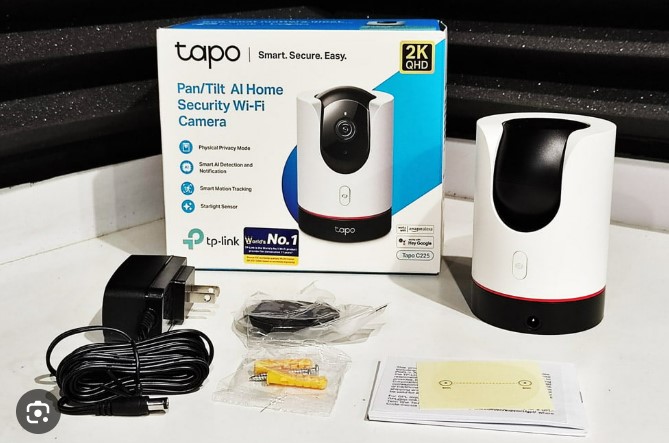 Pan/Tilt AI Home Security Wi-Fi Camera