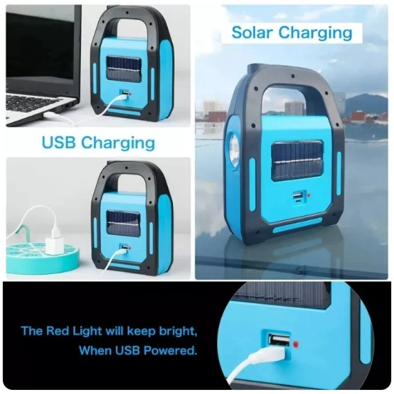 Turbo F08 USB Rechargeable Mini Handy Super 100 Wind Speed Function with LED Digital Display Fan